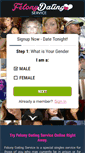 Mobile Screenshot of felonydatingservice.com