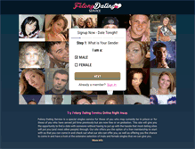 Tablet Screenshot of felonydatingservice.com